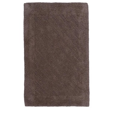 Knightsbridge Shooting Star 220 GSF Reversible Bath Rug 21 x 34 - Stone