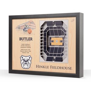 NCAA Butler Bulldogs 25-Layer StadiumViews 3D Wall Art - 1 of 4