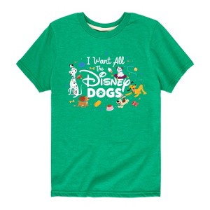 Boys' - Disney - Cats & Dogs Short Sleeve Graphic T-Shirt - 1 of 4