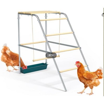 Chickens Roosting Bars for Coop, Chicken Roosting Perch, Easy to Assemble and Clean, Chicken Ladder for Backyard Farm Poultry