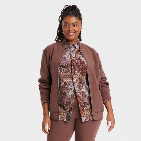 Target cheap brown jacket