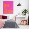 Stupell Industries Love Ya Weirdo Phrase Canvas Wall Art - 2 of 4