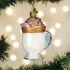 Old World Christmas Blown Glass Ornament for Christmas Tree, Whipped Coffee - 2 of 4