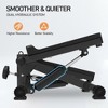 BestParts 3 Step Up Machine Height Aerobic Steps with 4 Risers - 330 lb Capacity, Non-Slip HDPE Platform, Black - 4 of 4