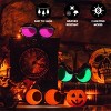 Joyfy 3 Packs Halloween Outdoor Decorations Flashing Peeping Eyes Lights with Timer for Halloween Party Outdoor Indoor Yard Lawn Garden Decoration - 2 of 4