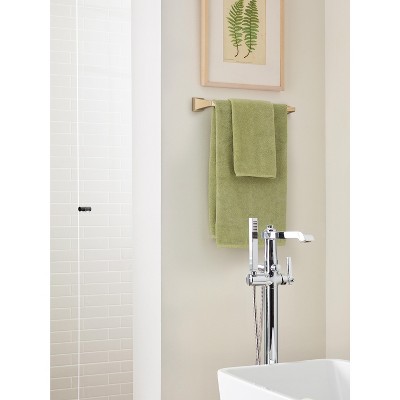Champagne Bronze 18-Inch Wall Mounted Towel Bar