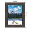 Amanti Art William Rustic Woodgrain Picture Frame - 4 of 4