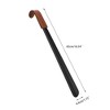 Unique Bargains Straight PU Leather Case Shoe Horn 1 Pc - 4 of 4