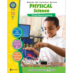 Classroom Complete Press Hands-On STEAM - Physical Science Resource Book, Grade 1-5 - 1 of 3