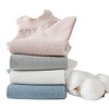 Anna-Kaci 3-Pack Women's Low Cut Ankle Socks with Heel Tab Design Antibacterial Cotton - 3 of 4