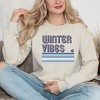 Simply Sage Market Women's Graphic Sweatshirt Winter Vibes Stripes - 3 of 3