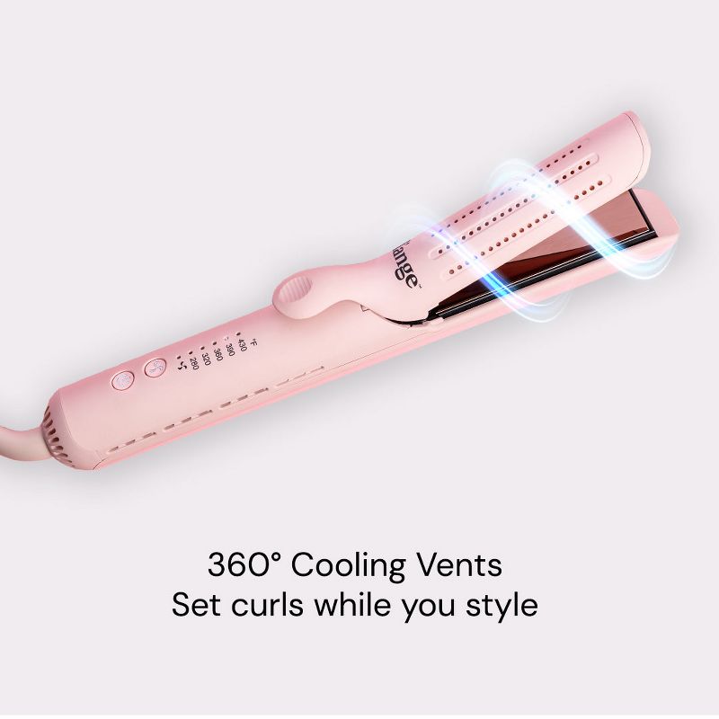 Le Duo- 2-in-1 Curling Wand & Titanium Flat Iron Hair Straightener & Professional Curler., 5 of 9