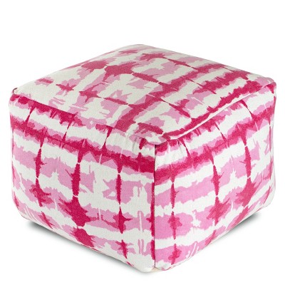 pink pouf ottoman target