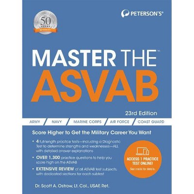 Master the ASVAB - 23rd Edition by  Peterson's (Paperback)