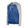 MLB Kansas City Royals Women's Lightweight Bi-Blend Hooded Sweatshirt - 3 of 4