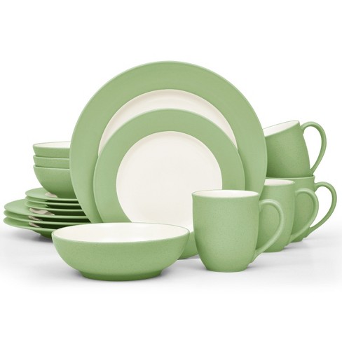 Noritake Colorwave 16 piece Rim Dinnerware Set Target