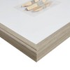 Gulches Off-White Natural Agate Double Mat Shadow Box Wall Decor See below - 3 of 4