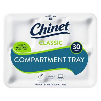 Chinet Classic White Plates, Appetizer and Desert, 6-3/4 Inch, Plates