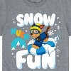 Boys' - Paw Patrol - Snow Much Fun Short Sleeve Graphic T-Shirt - 2 of 4