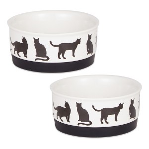 Bone Dry Pet Bowl - Set/2 - 1 of 4