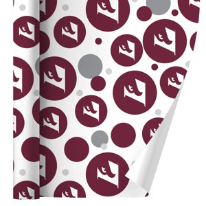 University of Wisconsin - La Crosse University Primary Logo Premium Gift Wrap Wrapping Paper Roll 30x72 - 1 of 4
