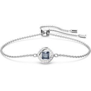 'Una Angelic' Bracelet with Cushion Cut Crystals, Sparkling Clear Stone Jewelry for Women - 1 of 4