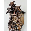 Eight Day Mechanical Cuckoo Clock With 17 Inch Height Hand Carved Birds And Nest By River City Clocks - 3 of 4