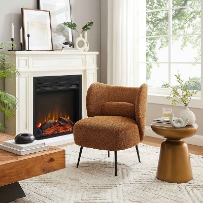 MINIMORE Modern Style 24" W Bibbi Barrel Chair