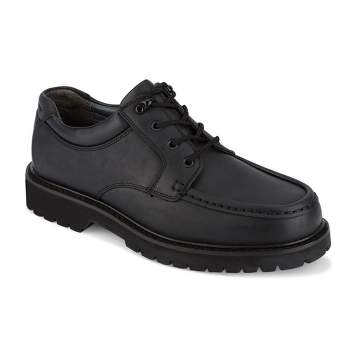 Dockers Mens Gordon Leather Dress Casual Cap Toe Oxford Shoe, Black ...