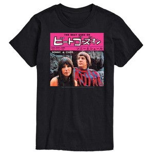 Men's - Sonny and Cher - The Beat Goes On Kanji Short Sleeve Graphic T-Shirt - 1 of 4