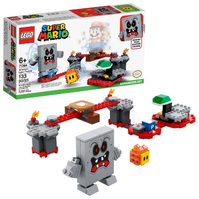 LEGO Super Mario Whomp's Lava Trouble Expansion Set Building Toy for Creative Kids 71364