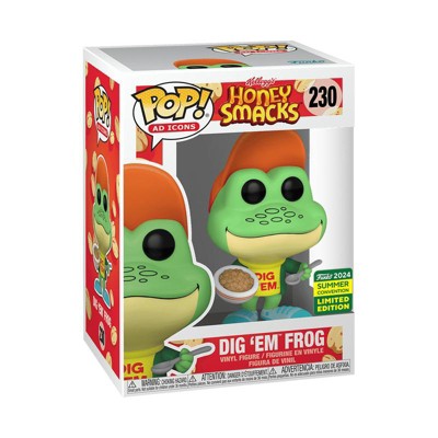 Funko POP! Ad Icons Honey Smacks Dig Em Frog Exclusive #230!