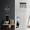 Globe Electric 4-Light Matte Black Dimmable 22W LED Integrated Track Lighting with Rotating Track Heads: ETL Listed, Metal Shade, 1200 Lumens - 2 of 4