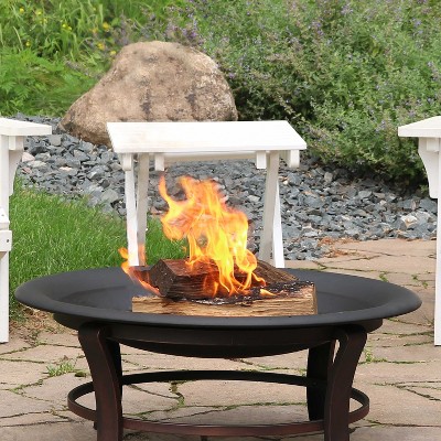 Round Fire Pit Insert Target, Fire Pit Liner Replacement