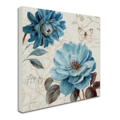 Trademark Fine Art - Lisa Audit 'A Blue Note III' Wood Slat Art