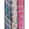 Kirkland 3 Roll Christmas Gift Wrap 270 sq ft Plaid/Nutcracker/Merry Christmas - 3 of 4
