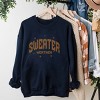 Sweater Weather Knit Print - Women's Graphic Sweatshirt - 2 of 4