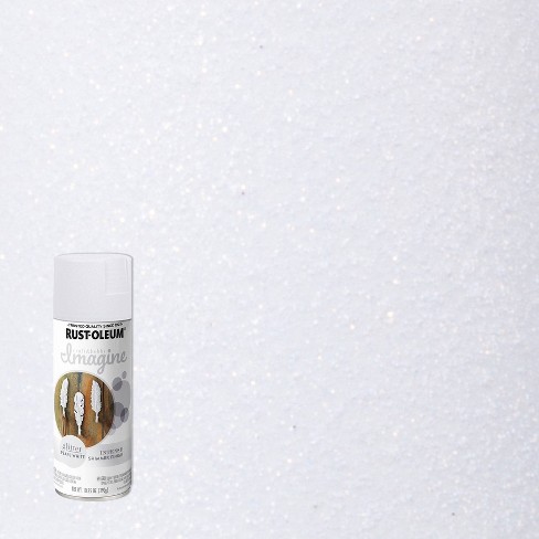 Rust-Oleum Imagine 4-Pack Gloss White Glitter Spray Paint (NET WT. 10.25-oz  ) in the Spray Paint department at