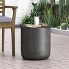 NicBex Outdoor End Table Modern Outdoor End Table Outdoor Side Table, Patio Table Small Table for Backyard, Balcony, Porch - 4 of 4