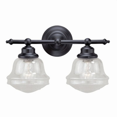 Vaxcel Huntley 2 - Light Vanity in  Oil Rubbed Bronze