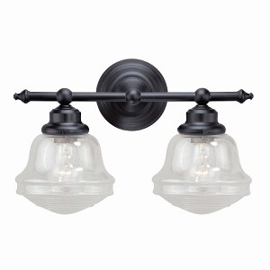 Vaxcel Huntley 2 - Light Vanity in  Oil Rubbed Bronze - 1 of 4