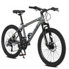 CAVINAS 24IN Mountain Bike with Steel Frame, Shimano 21-Speed Kids Bike with Dual Disc Brakes and Front Suspension, for Boys and Girls - 2 of 4