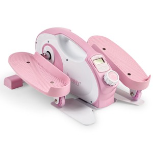 Sunny Health & Fitness Pink Smart Portable Magnetic Under Desk Elliptical - P2420 - 1 of 4