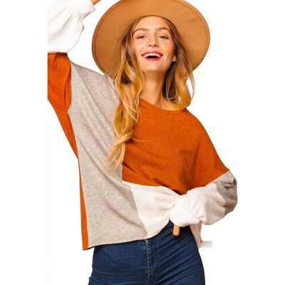 Women's COLORBLOCK SWEATER - Haptics