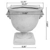 Christopher Knight Home Simba Outdoor Traditional Lightweight Concrete Garden Urn Planter - 3 of 4