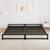 Coucheta Bed Frame,Metal Platform Bed Frame with Steel Slats Support,6 Inch Tall,Mattress Foundation,Easy Assembly,No Box Spring Needed,Black - 4 of 4