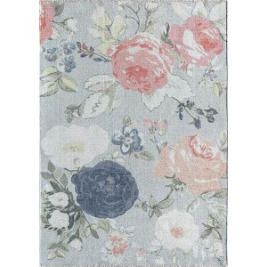 Isaac Mizrahi Serafina Floral Contemporary Area Rug - 1 of 4