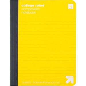 College Ruled Hard Cover Composition Notebook - up&up™ - 1 of 2