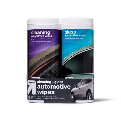 2pk Automotive Interior Cleaner Auto Wipes - Up & Up™ : Target