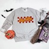 Simply Sage Market Women's Graphic Sweatshirt Momster Checkered - 3 of 4